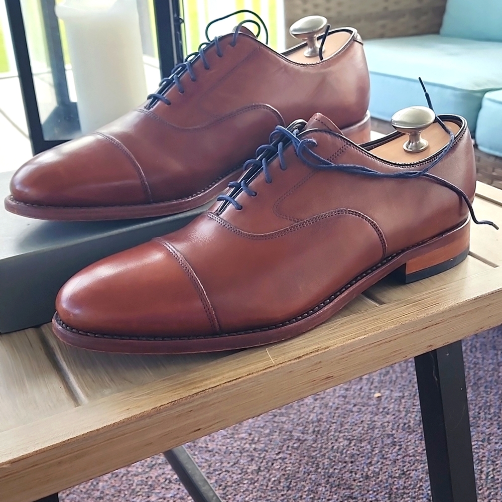 Johnston & Murphy Captoe Dress Shoe (10.5)